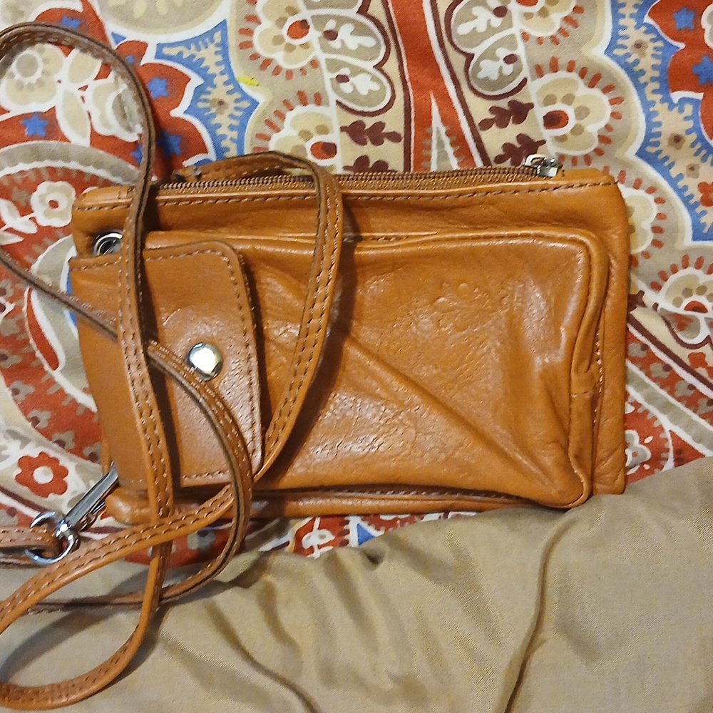 Vera pelle small crossbody. Item #1944 - Picture 2 of 8